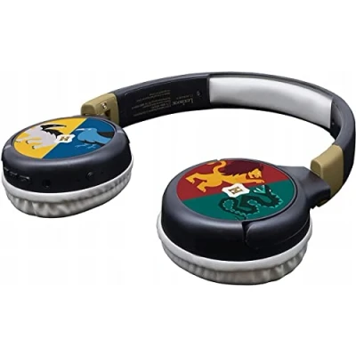 Image de HARRY POTTER Casque 2 en 1 Bluetooth Filaire confortable et pliable pour enfants avec limitation de son LEXIBOOK