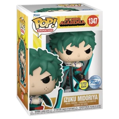Image de My Hero Academia Deku avec Blackwhip US Exc. Glow Pop! Vinyle