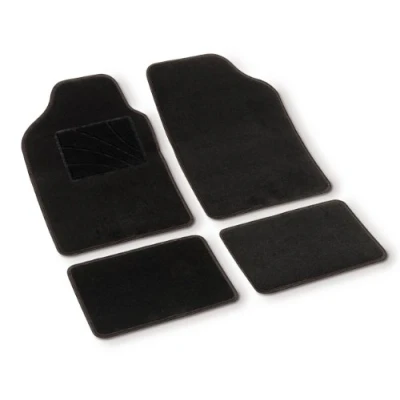 Image de Bottari 14084 Santorini Jeu de Tapis en Moquette, Noir, Universel, Set 4