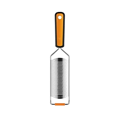Image de BRA Efficient Zester Râpe Fine en Acier Inoxydable Orange