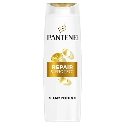 Image de Pantene Pro V Repair &amp; Protect Shampoing 250ml pour Cheveux Fragiles, Secs et Abîmés, Nettoie en Douceur Protège les Ponts Capillaires, Sans Silicones, Huiles Minérales Colorants