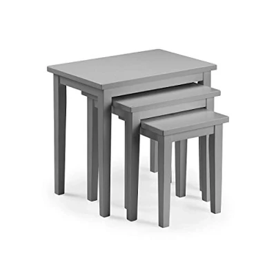 Image de Julian Bowen Tables gigognes Cleo, gris