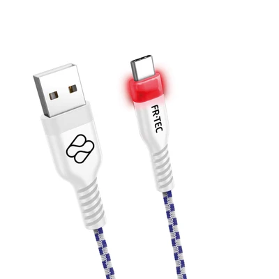 Image de FR TEC FT0030 câble USB 2.0 3 m A C Blanc Neuf