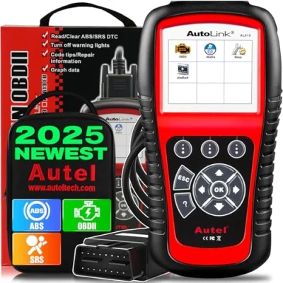 Image de Autel AutoLink AL619 ABS SRS + Can OBD2 Diagnostic Scanner Automatique Lecteur de Code Voiture, Même Fonction Que ML619