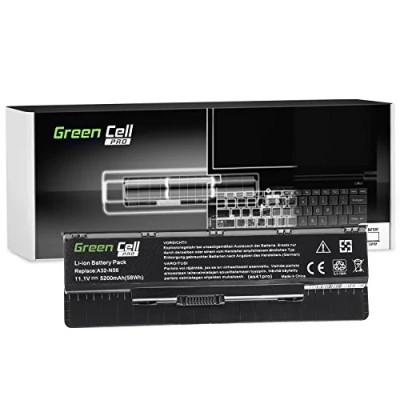 Image de Batterie Green Cell A32 N56 5200mAh Lithium Ion Compatible Asus G56/N76