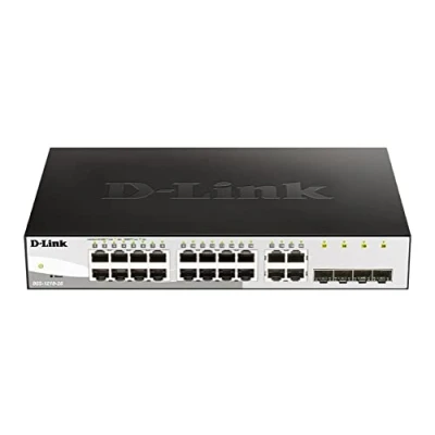 Image de D Link DGS 1210 20/E Switch Smart+ 16 Ports Gigabit + 4 Combo 1000BaseT/SFP Cordon d&#039;alimentation UE Uniquement