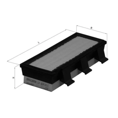 Image de Filtre à air MAHLE ORIGINAL LX 824