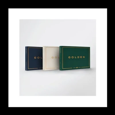 Image de BTS JUNGKOOK GOLDEN 1st Solo Album Contents+Photobook+Photocard+Tracking Jung Kook (Standard Random Version)