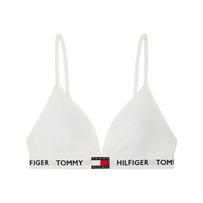 Image de Tommy Hilfiger Padded BRA Soutiengorge triangle, Femme, Taille: Large, Classic white