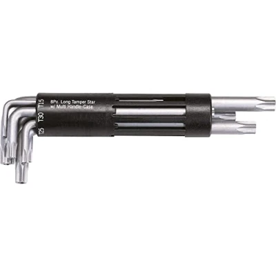 Image de KS Tools 151.2200 Jeu de 8 clés mâles Torx Percé longue TB10 à TB50