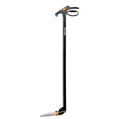 Image de Fiskars Cisaille à gazon longue portée, Mécanisme Anti bourrage Servo System, Longueur: 100 cm, Lames en Acier/poignée et Manche Plastique renforcé de fibre Verre, Noir, GS46, 1000590