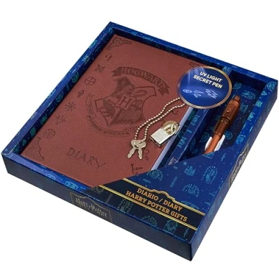 Image de HARRY POTTER Carnet de Note Journal Intime Fille avec Cadenas et Stylo Encre Invisible lumière UV Secret Papeterie Fantaisie Cadeaux Garcon