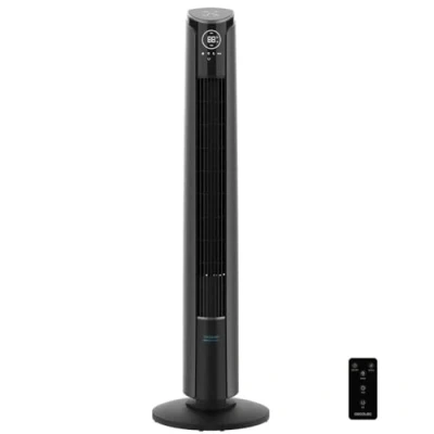 Image de Cecotec Ventilateur de Colonne EnergySilence 9250 Skyline Smart Tilt 45 W, Diamètre 106 cm, LED et Télécommande, 3 Vitesses 4 Modes, Minuterie 12 Heures, Oscillation à 70º