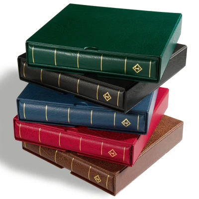 Image de Leuchtturm, Perfect DP, Album (stylo rotatif) sans contenu, incl. boite de protection Vert dim: 315x325x70 mm. par pc.
