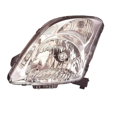 Image de ABAKUS 218 1134R LDEM2 Phares droit H4 Boîtier avec intérieur noir P43t SUZUKI: SWIFT 3