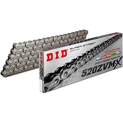 Image de Did Chaîne 520 ZVMX, 94 maillons (x Bague), ouvert avec serrure à riveter