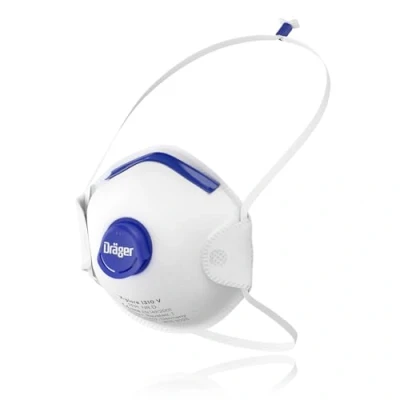 Image de Dräger X plore 1310 V Lot de 10 Masques Protection respiratoire antiparticules jetable FFP1 NR D Filtration Haute Performance et Confort d&#039;utilisation