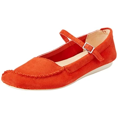 Image de Clarks Femme Freckle Bar Ballet Flat, Grenadine SDE, 39 EU