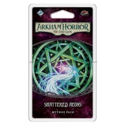 Image de Fantasy Flight Games , Arkham Horror The Card Game: Mythos Pack 3.6. Shattered Aeons Game Ages 14+ 1 to 4 Players 60 120 Minutes Playing Time