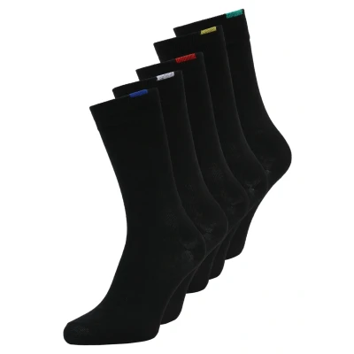 Image de DIM Chaussette Ecodim 5 PACK Chaussettes, Homme, Taille: 43 46, Noir