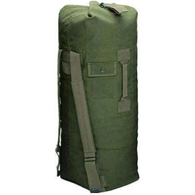 Image de Mil Tec Us Duffel Sac de Sport avec Double Sangle, Vert Olive, Taille Standard
