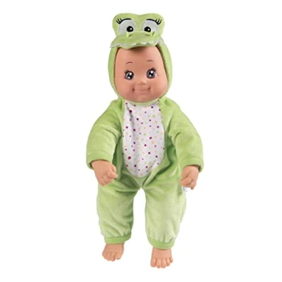 Image de Smoby Minikiss Poupon Crocodile 30cm Corps Souple Piles Incluses 210128WEB Vert
