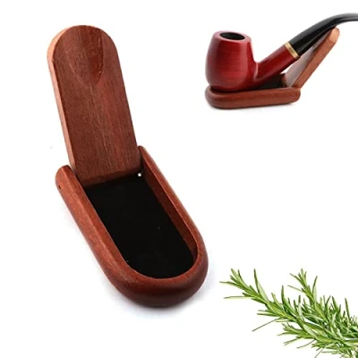 Image de sylbx 1 Pièce Porte Pipe à Tabac, Support de Fumer, Tabac en Bois Debout, Bois, pour Bureaux, Familles et Hôtels