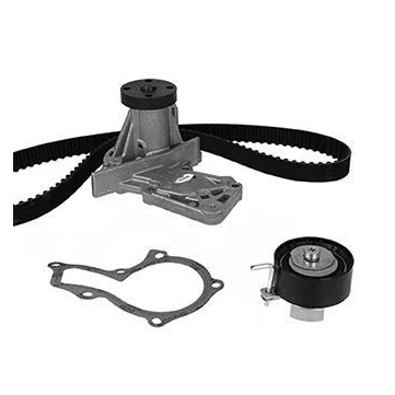 Image de Pompe à eau + kit de courroie distribution METELLI 30 0990 2