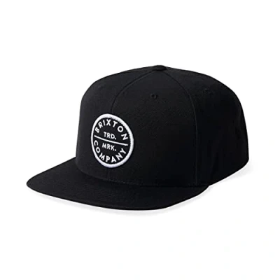 Image de BRIXTON Pledge Casquette en Maille MP Capuchon, Noir, Taille Unique Homme