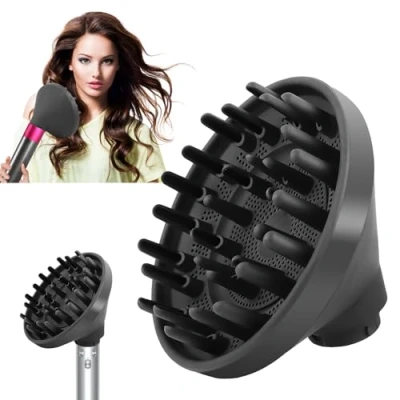 Image de Embout Diffuseur Compatible avec Airwrap Styler HS01 HS05 cheveux Boucle Seche Boucles Convertissant Votre Air Wrap en Sèche