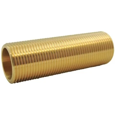 Image de jardiboutique Tube fileté passe paroi en laiton Ø 3/8 pouce x Long : 100mm