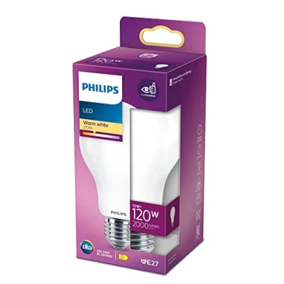 Image de Lampe LED Philips E27 D 13 W 7 x 12 cm 2000 Lm (2700 K)