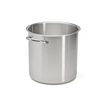 Image de de Buyer Marmite Sans couvercle en Inox PRIM&#039;APPETY 28 cm PFAS, 18/10 Qualité Professionnelle, Fond Magnétique Épais pour Cuisson Maîtrisée, Tous Feux + Four, Finition Poli Brossé