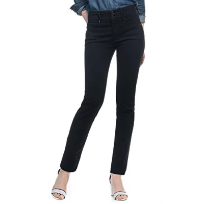 Image de Salsa Jeans Push in Secret avec Jambe Slim Femme Noir