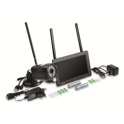 Image de Technaxx TX 128 Cosse Caméra de sécurité IP Extérieure Sur bureau/mural Neuf