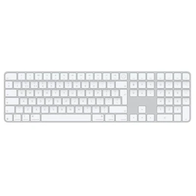 Image de Apple Magic clavier Universel USB + Bluetooth QWERTY Anglais britannique Blanc Neuf