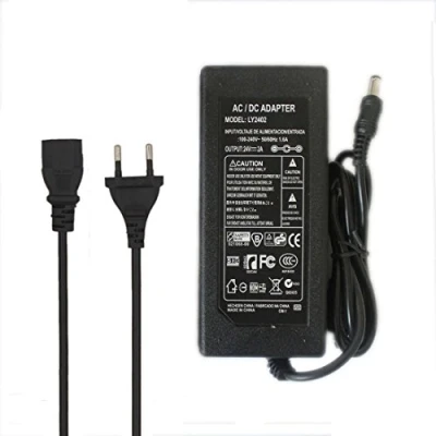 Image de JOYLIT Alimentation 24V 2A 48W, Transformateur AC 100V 240V à DC 24 Volt 48W avec Prise EU, Adaptateur 2Amp pour Bande LED, Lumières LED