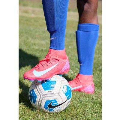 Image de Nike Performance ZM 10 PRO FG Chaussures de foot à crampons, Taille: 40, Ember glow/aurora green Tissu / matière synthétique