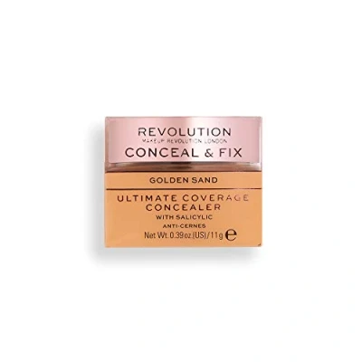 Image de Makeup Revolution, Conceal &amp; Fix, Ultimate Coverage, Anti Cernes, Golden Sand, 11g