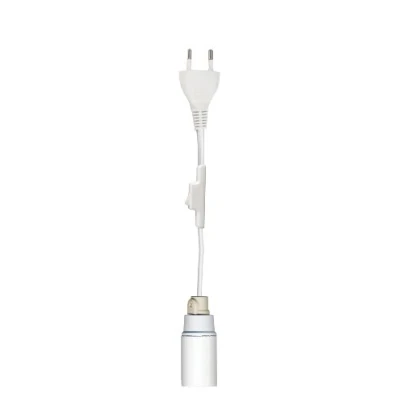Image de Star 294 Câble d&#039;Alimentation pour des Étoiles en Papier et Articles Accrochables Soquet E 14 Longueur 5 m