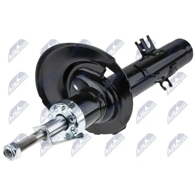 Image de NTY A CT 071 Amortisseur Essieu avant droit Pression de gaz Système bitube Jambe suspension Goujon en haut, Collier bas CITROËN: C3 II
