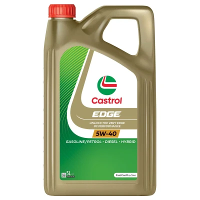 Image de Castrol EDGE 5W 40 5I Huile moteur 15F7D7 RENAULT: Clio 3, 2, 4, VOLKSWAGEN: Golf Passat B6 Berline, Polo V 3/5 portes