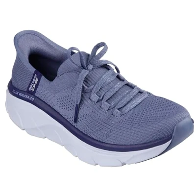 Image de Skechers Femme D&#039;lux Walker 2.0 Mouvement à Sensations Fortes Basket, Ardoise, 39.5 EU