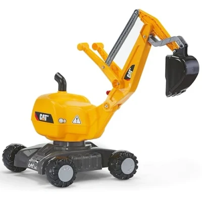 Image de rolly toys rollyDigger CAT pelleteuse en plastique entièrement fonctionnelle 421015