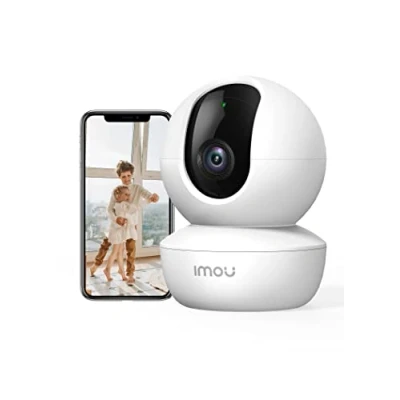 Image de Imou Caméra Surveillance WiFi Intérieur 1080P FHD 360 Connectée Smartphone Détection Humaine AI Suivi Intelligent Sirène Audio Bidirectionnel Mode Privé Compatible Alexa pour Bébé (Ranger SE)