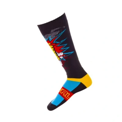 Image de O&#039;NEAL Chaussettes de Motocross Enduro Maille renforcée au niveau du talon et la semelle, meilleur amorti, tissu durable Chaussette Pro MX BRAAAPP Adulte Multi Taille unique