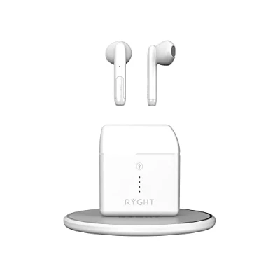 Image de RYGHT Nemesis+ Ecouteurs sans Fil Bluetooth avec boitier a Induction True Wireless Earbuds