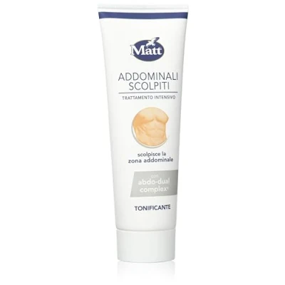 Image de Matt, Abdominales sculptées, crème intensive amincissante, action tonifiante, formule avec ingrédients d&#039;origine naturelle, testé dermatologiquement, emballage 200 ml