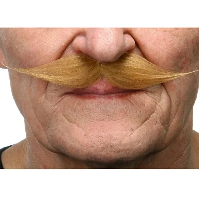 Image de Viving Costumes 203900 Moustache, Multicolore, Taille Unique