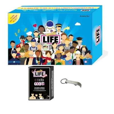 Image de Lot Smile Life Jeu de Base V2 en Français + Extension Trash 1 Décap (V2+ Trash)